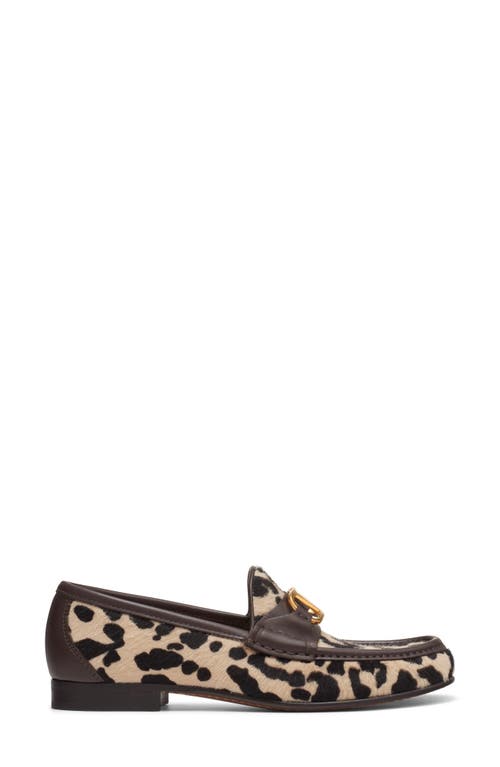 Valentino Garavani Vlogo Signature Genuine Calf Hair Loafer