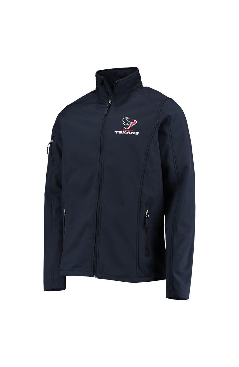 DUNBROOKE Men's Dunbrooke Navy Houston Texans Big & Tall Sonoma Softshell Full-Zip Jacket, Alternate, color, Navy