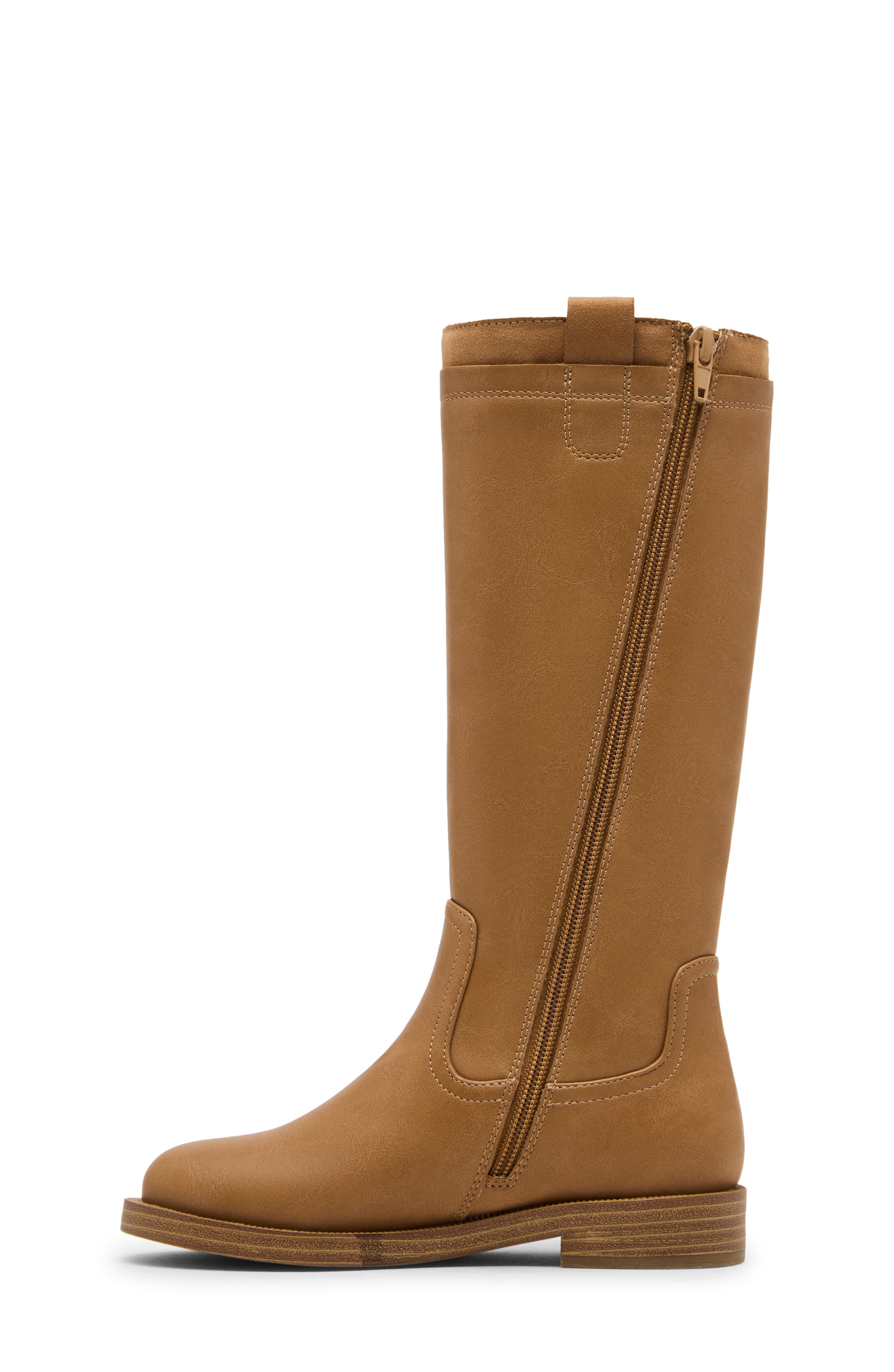 Steve Madden Kids' Jnobel Knee High Boot, Alternate, color, Tan
