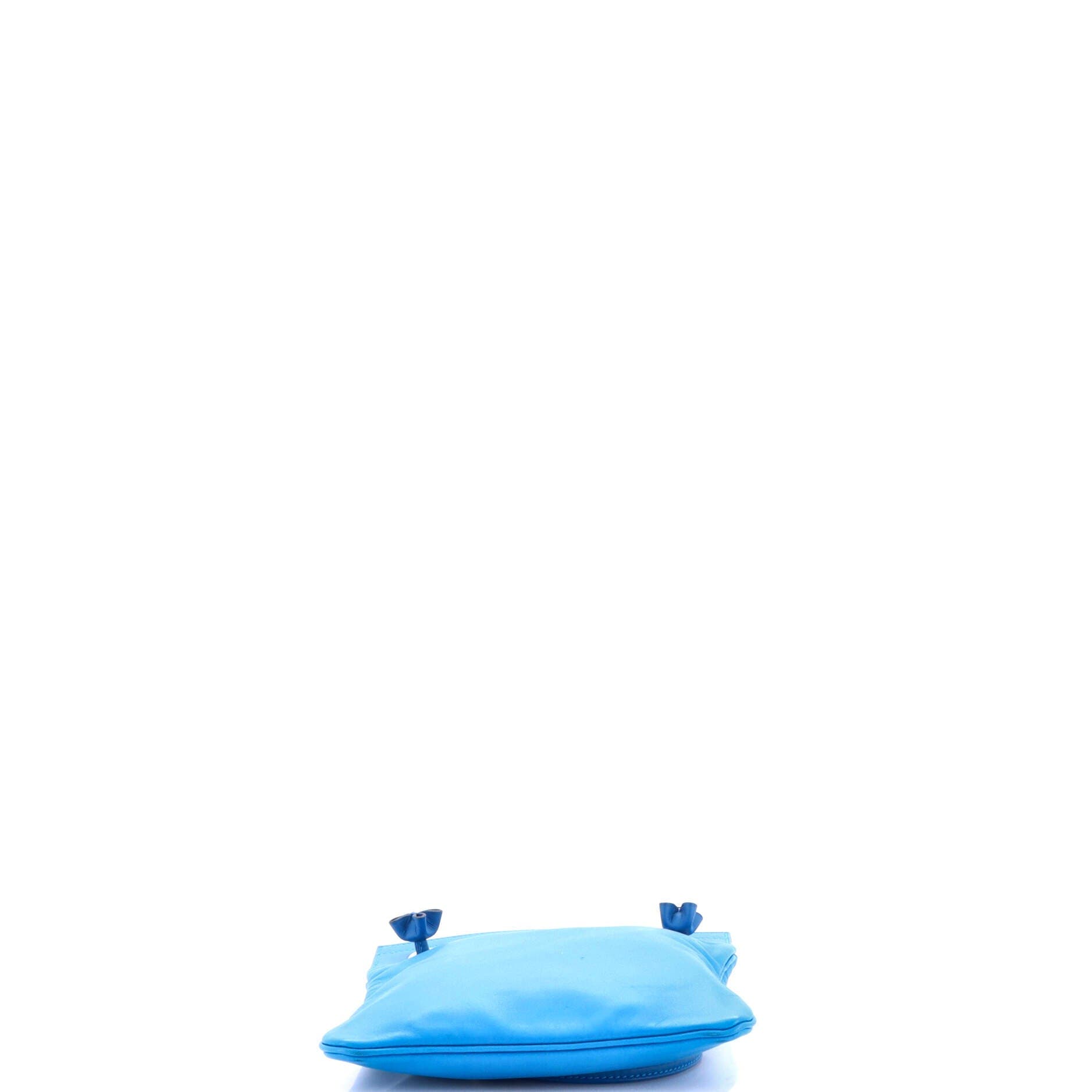 Aline Bag Milo Lambskin and Swift Mini, Alternate, color, Bleu Zanzibar