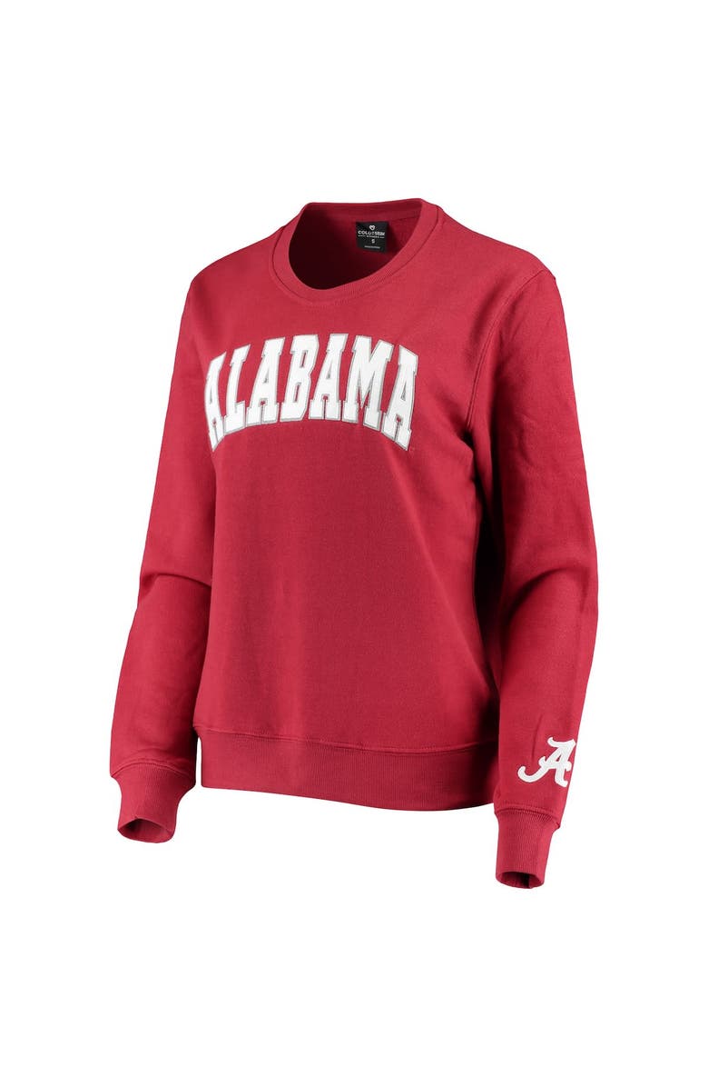 COLOSSEUM Women's Colosseum Crimson Alabama Crimson Tide Campanile Pullover Sweatshirt, Alternate, color, 