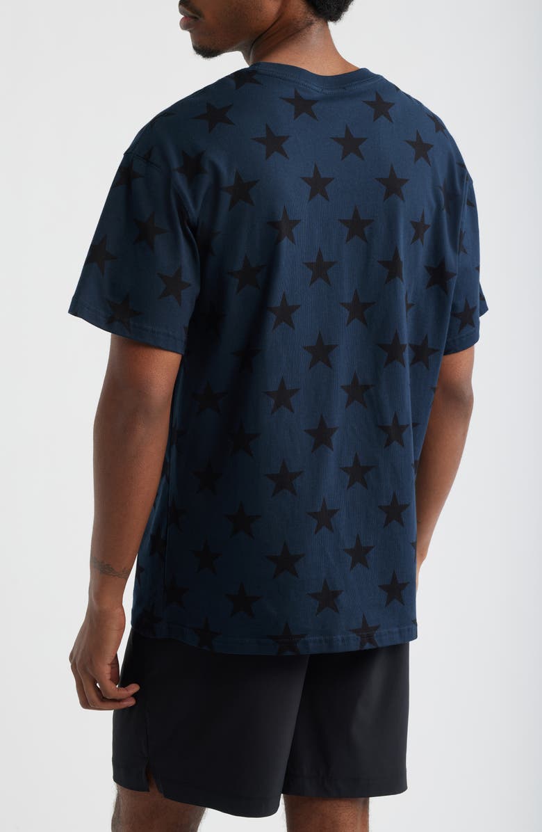 Nike USMNT Crest Cotton Graphic T-Shirt, Alternate, color, Dark Obsidian