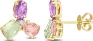 Julianna B. Sapphire & Diamond Stud Earrings 14k