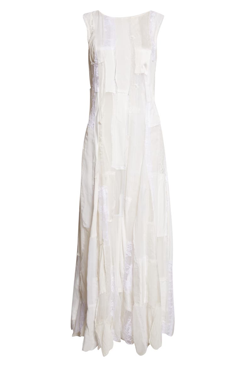 Primrose Patchwork Maxi Dress, Alternate, color, WHITE