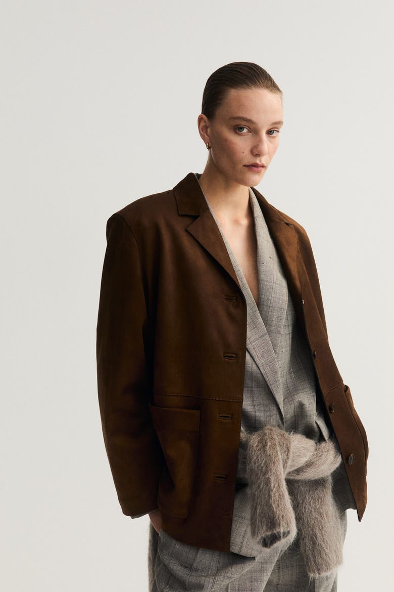 Jacket, Main, color, Dark brown