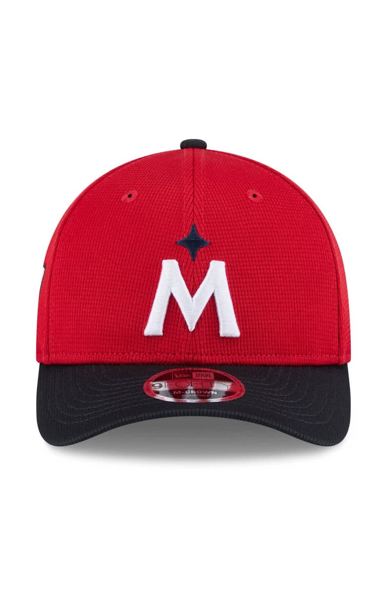 New Era Men's New Era  Red/Navy Minnesota Twins 2025 Spring Training 9FORTY Adjustable Hat, Alternate, color, 