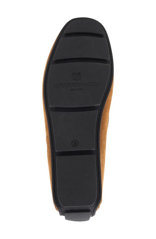 Bruno Magli Taranto Penny Loafer In Cognac Suede