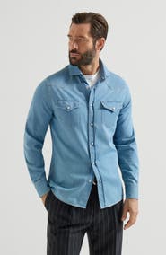 Brunello Cucinelli Shirt with snaps