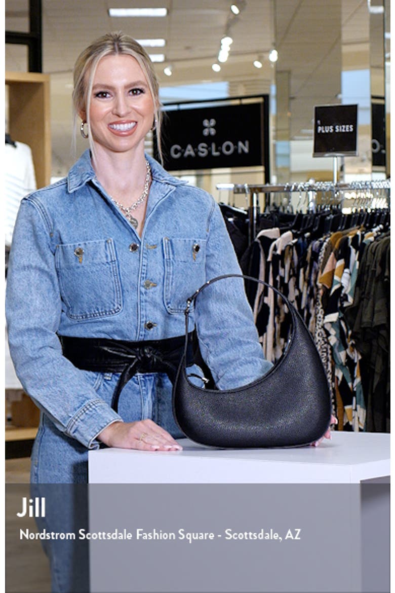 Harlee Faux Leather Shoulder Bag video
