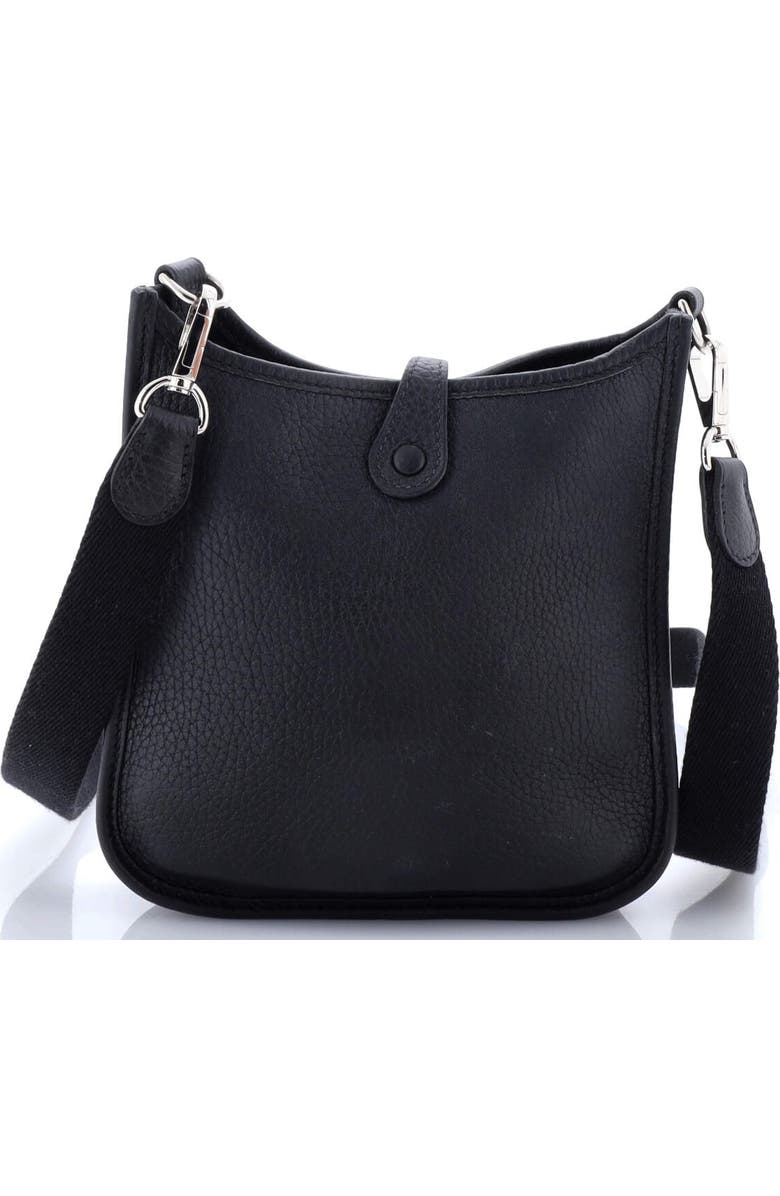 Pre-Owned Hermes Evelyne Bag Gen III Clemence TPM, Alternate, color, Noir