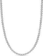 David Yurman Bezel Set Diamond Tennis Necklace, 4.7mm