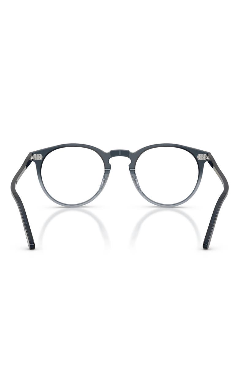 Oliver Peoples O'Malley 47mm Round Optical Glasses, Alternate, color, Twilight Gradient/ Demo Lens