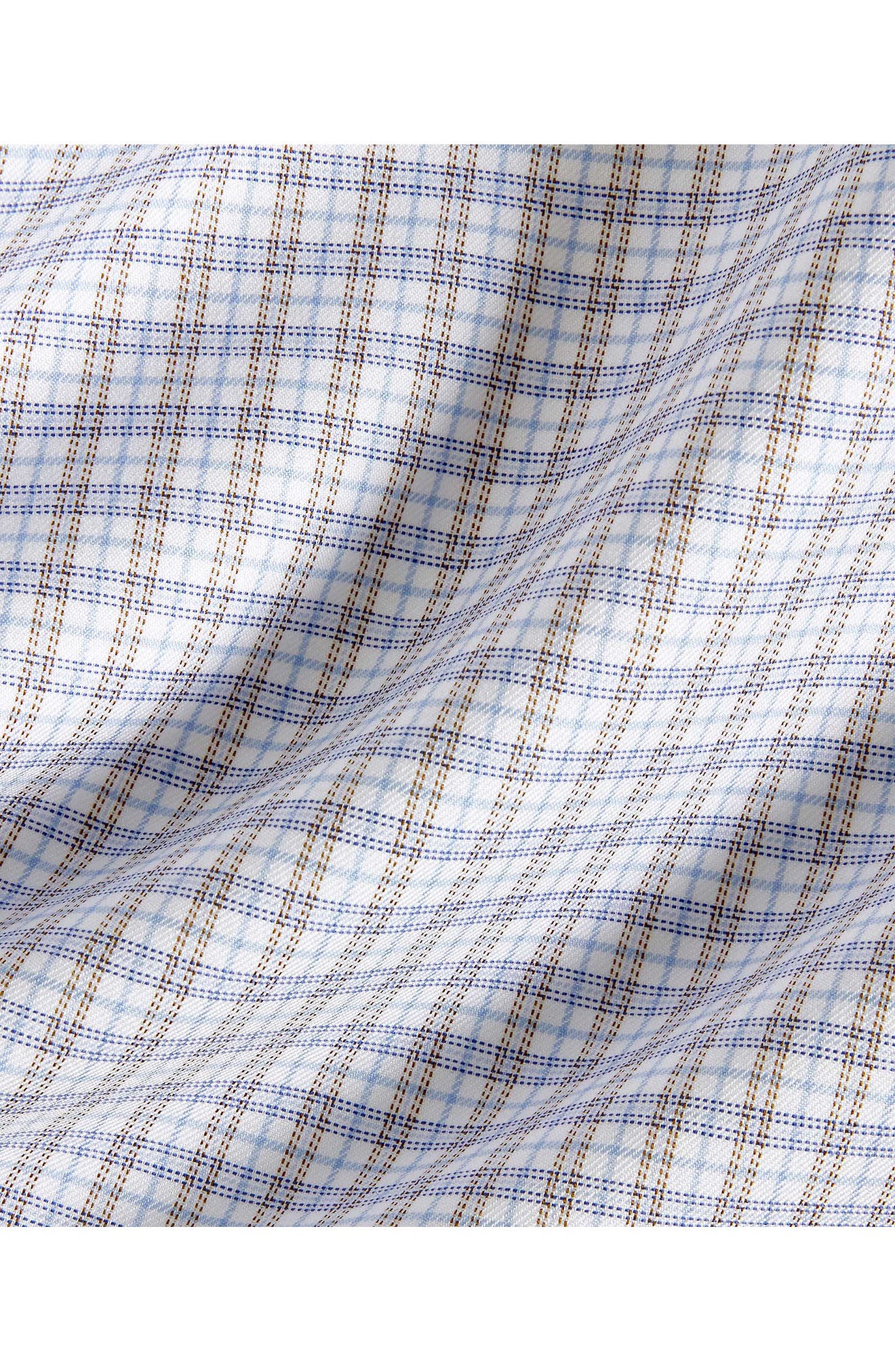 Trim Fit Twill Check Dress Shirt - image 2