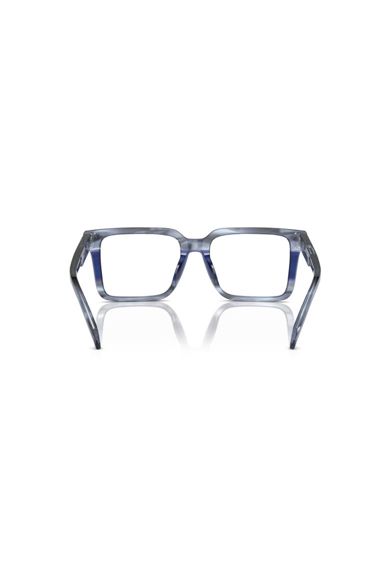 54mm Square optical glasses, Alternate, color, Blue
