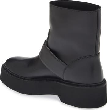 【関税込み】ROGER VIVIER 'Viv Rangers' ankle boots Viv' Rangers Chelsea Booties in patent leather Black Woman