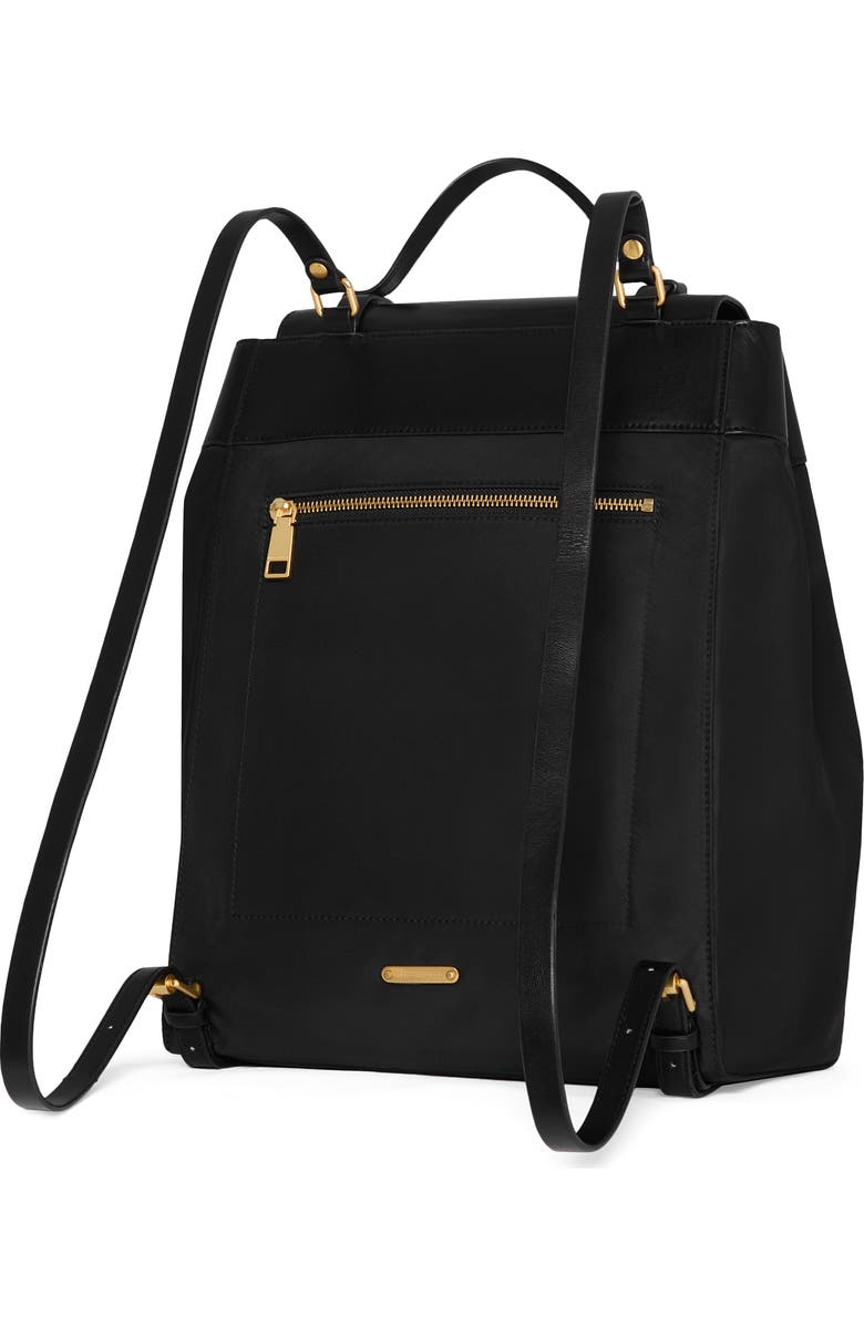 Rebecca Minkoff Surplus Nylon Backpack, Alternate, color, Black