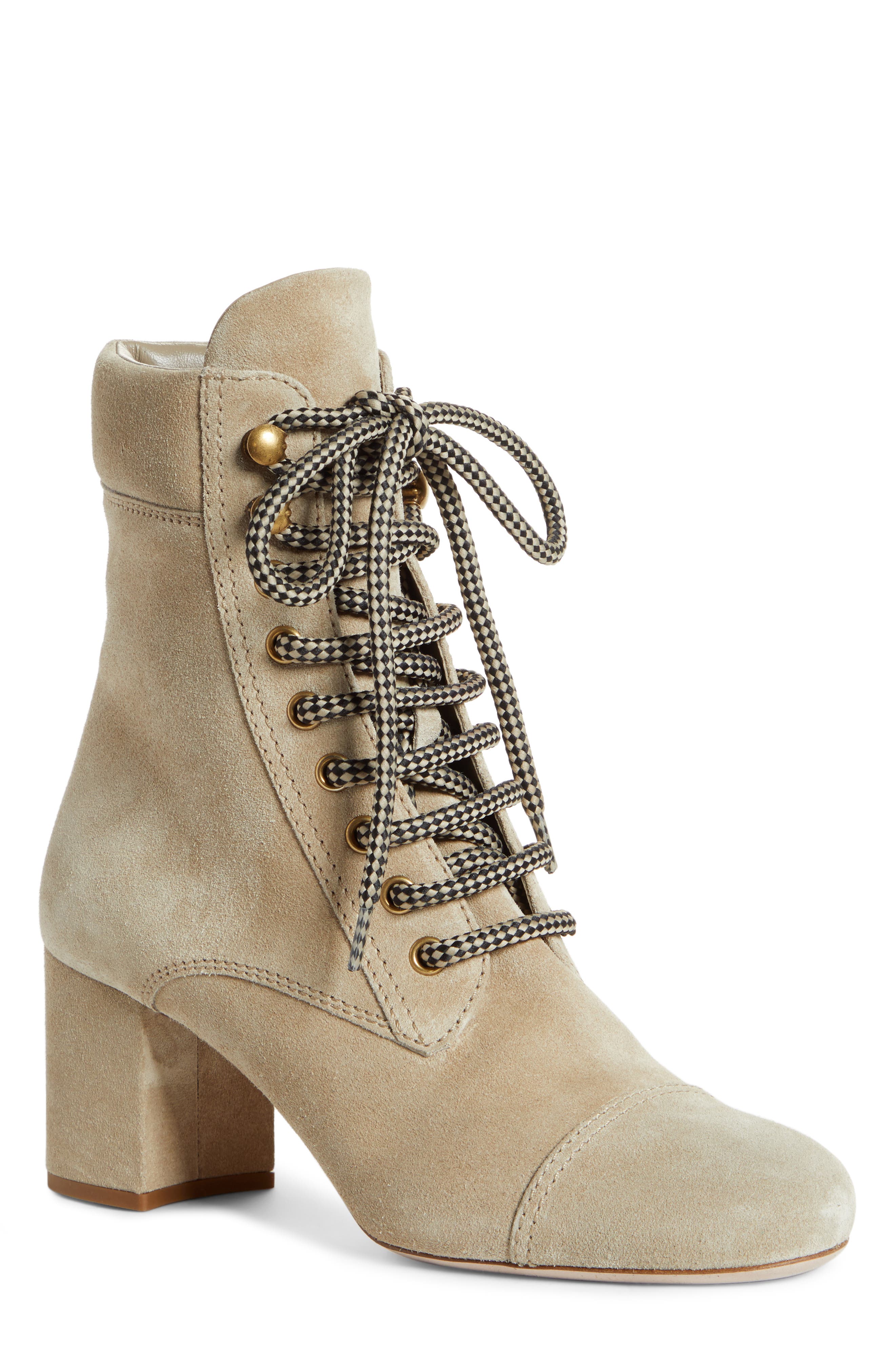 Miu Miu Nevermind Hiking Boot, Main, color, 