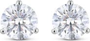 LIGHTBOX Round Lab Grown Diamond Stud Earrings