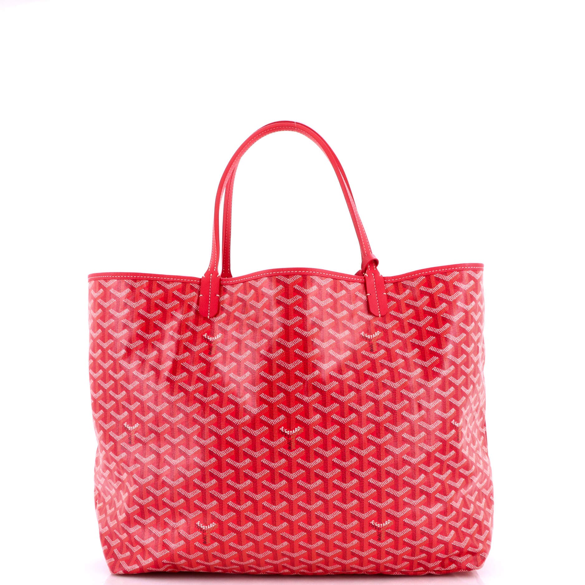 Saint Louis Reversible Tote Coated Canvas and Printed Canvas GM, Alternate, color, Pink