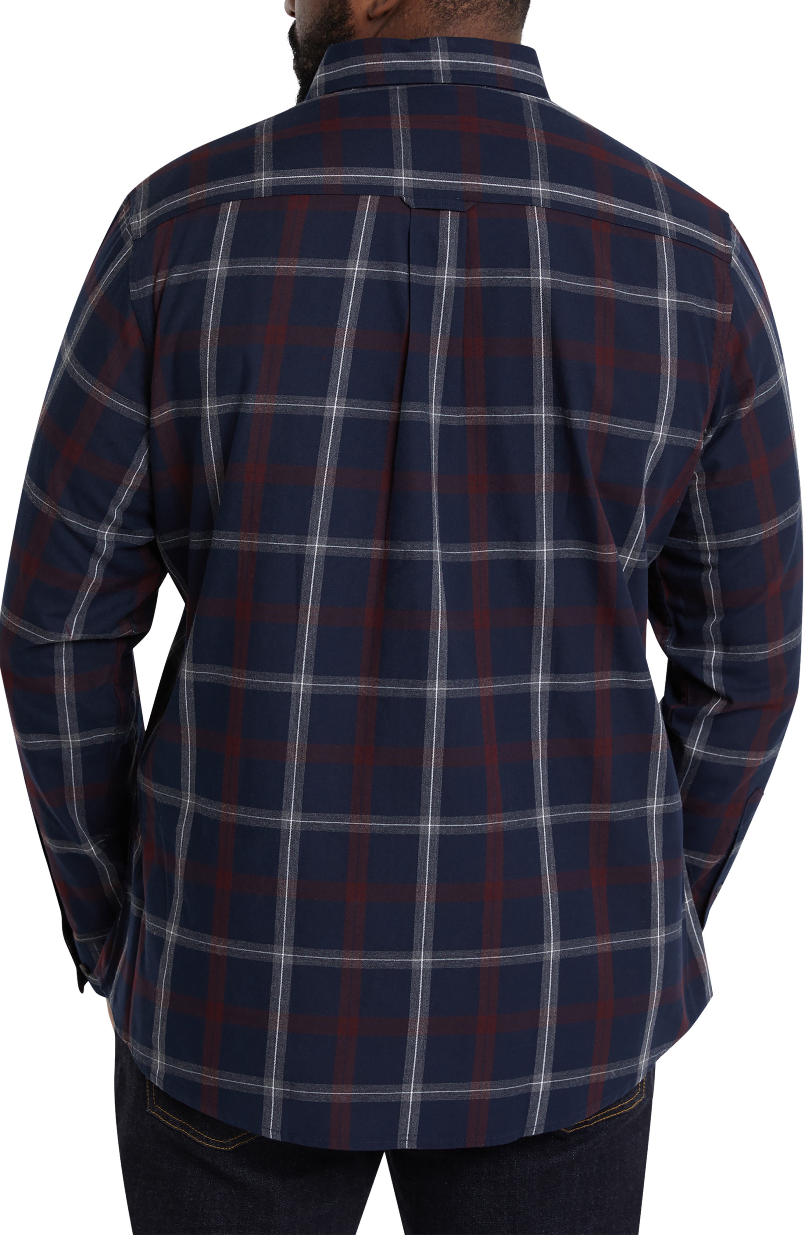 Johnny Bigg Aster Plaid Cotton Button-Up Shirt (Men) | Nordstrom