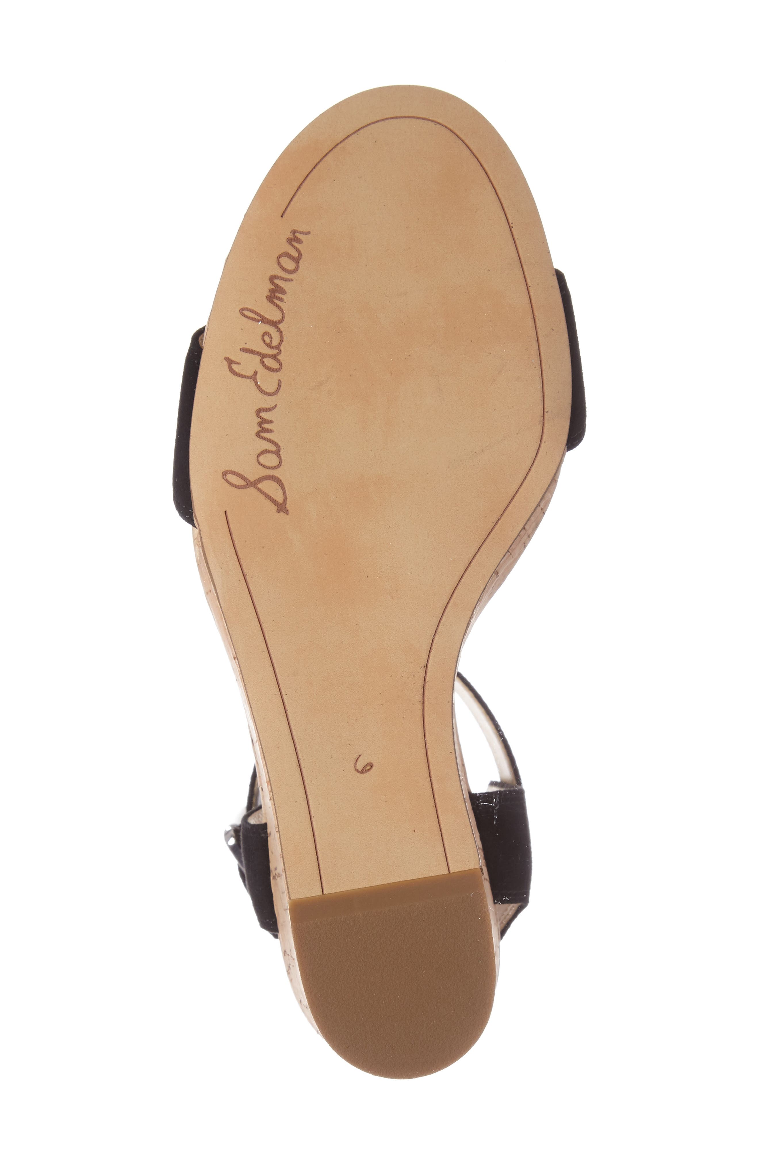 Sam Edelman Willow Strappy Wedge Sandal, Alternate, color, 