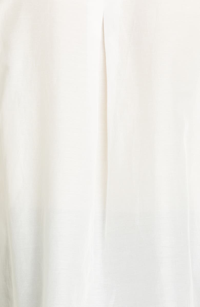 KOBI HALPERIN Paula Fringe Placket Cotton & Silk Blouse, Alternate, color, 