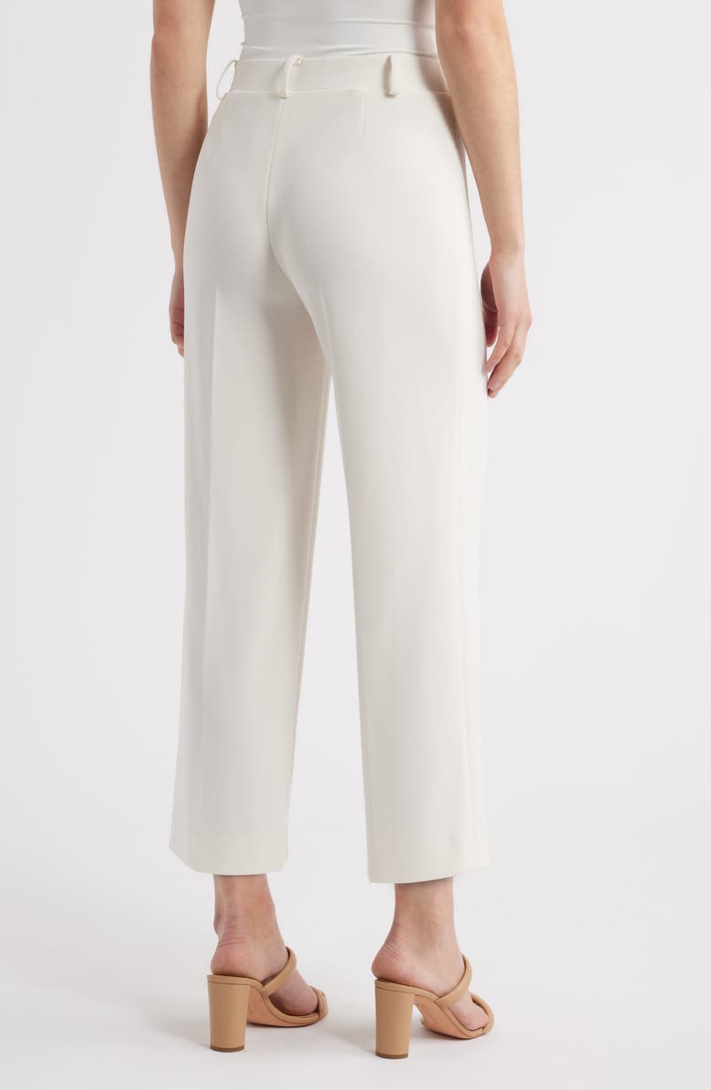 Anne Klein Pull-On Crop Wide Leg Jeans, Alternate, color, 