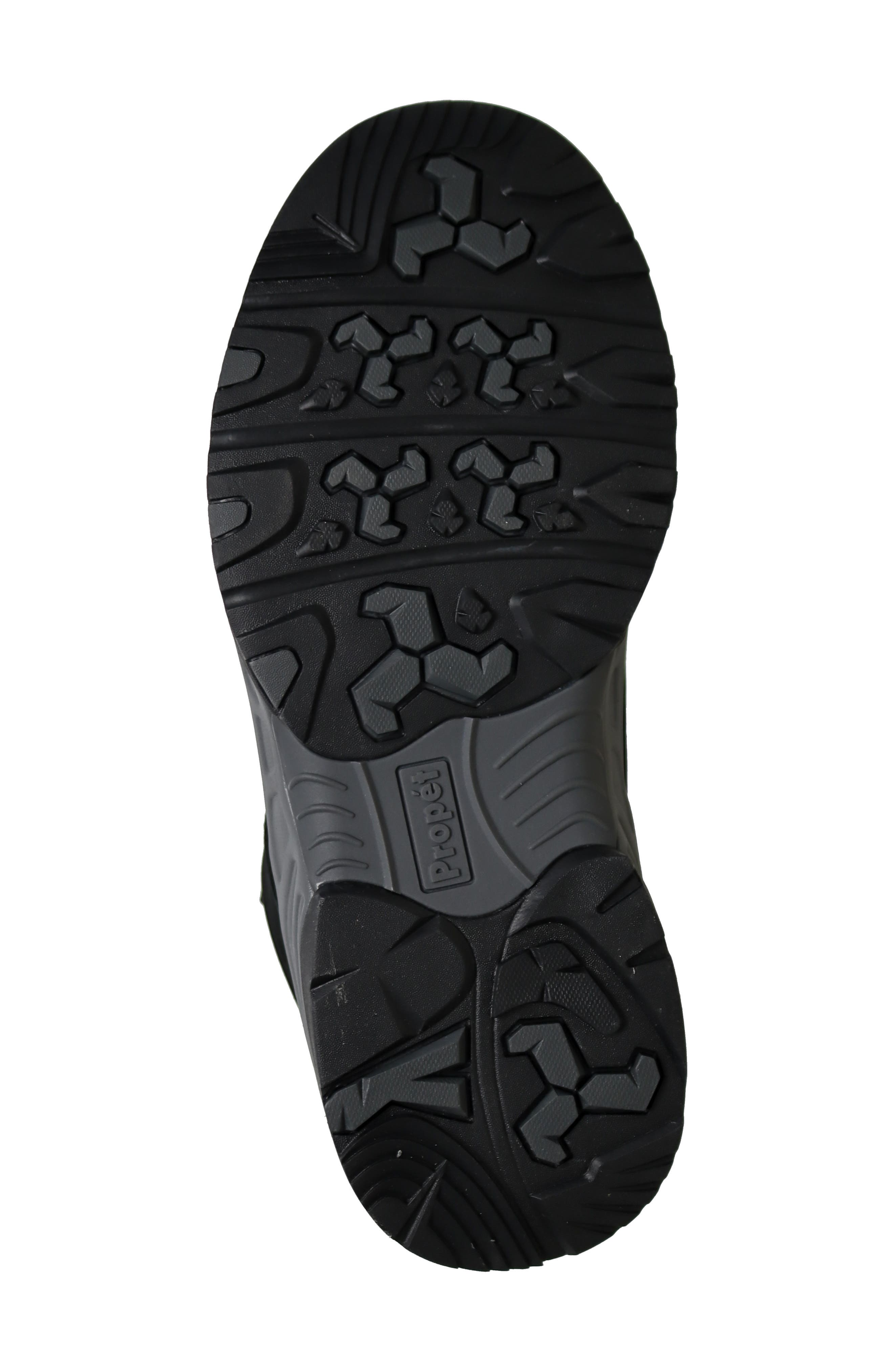 Propét Cypress Waterproof Hiking Boot, Alternate, color, Black