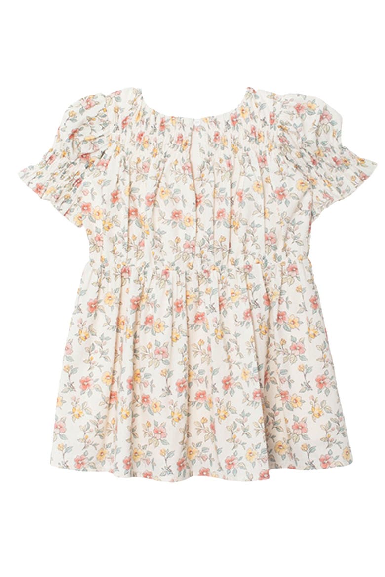 Audrey Flutter Sleeve Dress, Alternate, color, Ivory