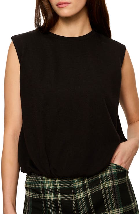 Quinn Bubble Sleeveless Top
