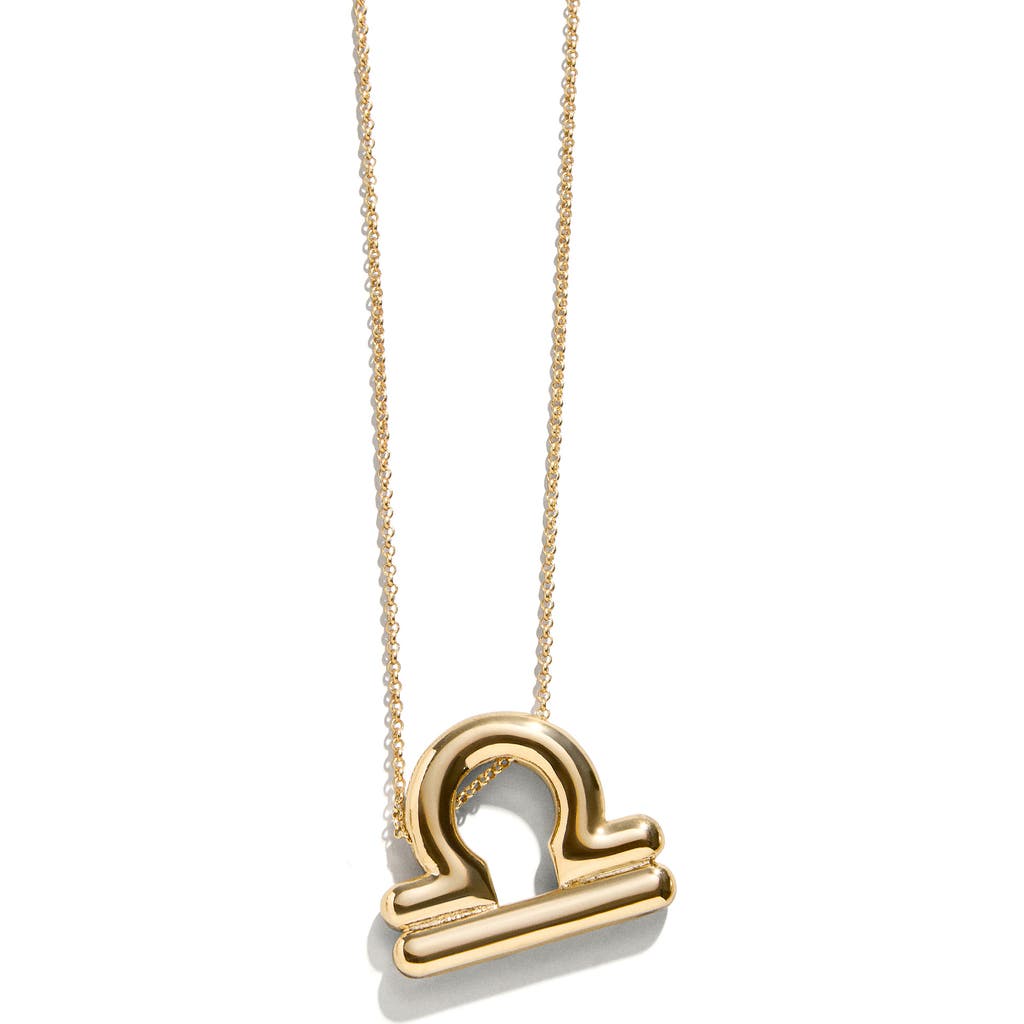 Baublebar Zodiac Pendant Necklace In Libra