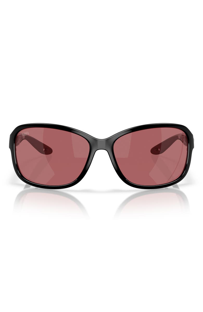 Costa Del Mar Seadrift 60mm Polarized Square Sunglasses, Main, color,