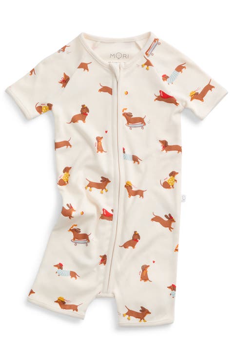 Summer Zip Up Sleepsuit