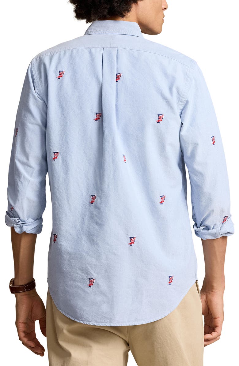 Polo Ralph Lauren Classic Oxford Button-Down Sport Shirt, Alternate, color, 