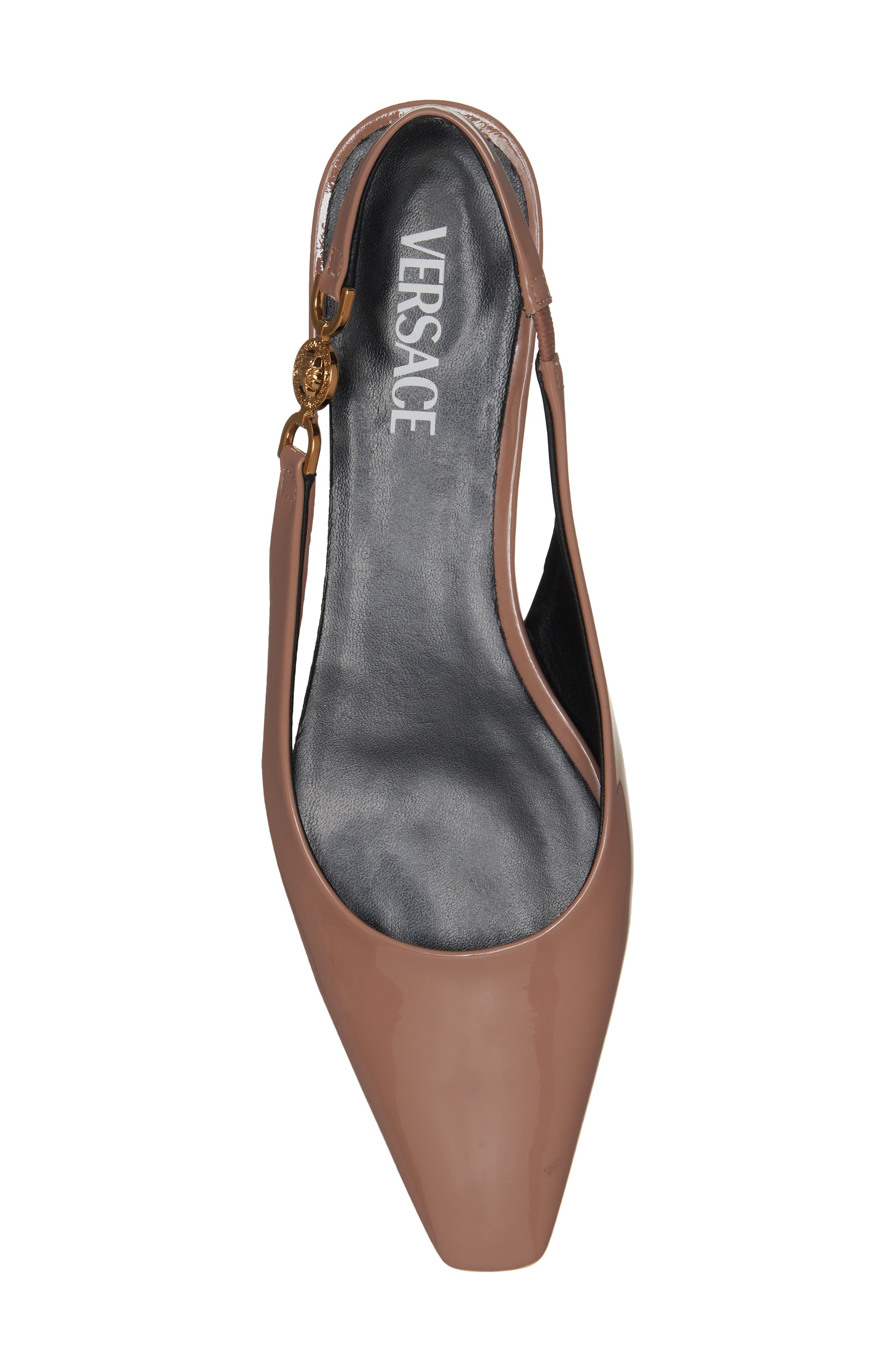 Versace Medusa '95 Slingback Flat, Alternate, color, 
