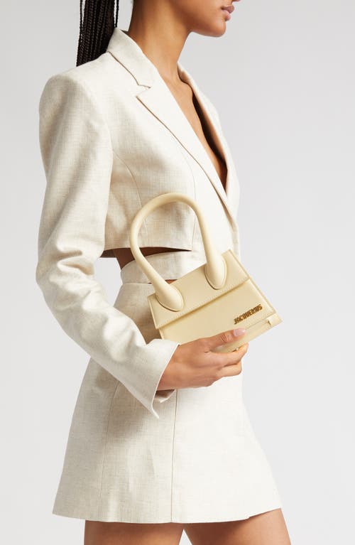 Jacquemus Le Chiquito Moyen Leather Top Handle Bag