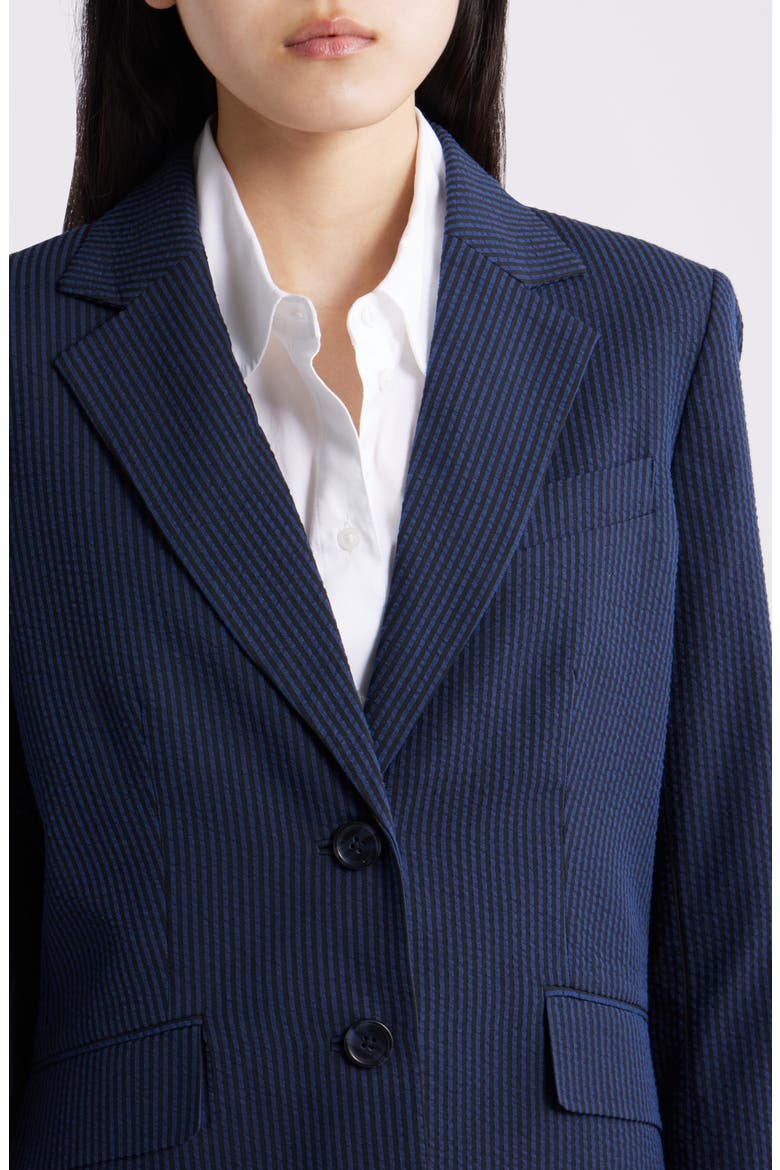 Stripe Seersucker Blazer, Alternate, color, MOUNTAIN