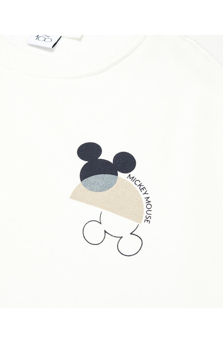 MANGO x Disney Mickey Mouse Sweatshirt, Alternate, color, 