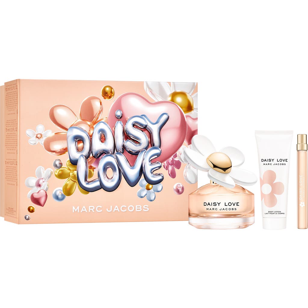 Marc Jacobs Daisy Love Eau De Toilette Set $198 Value In No Color