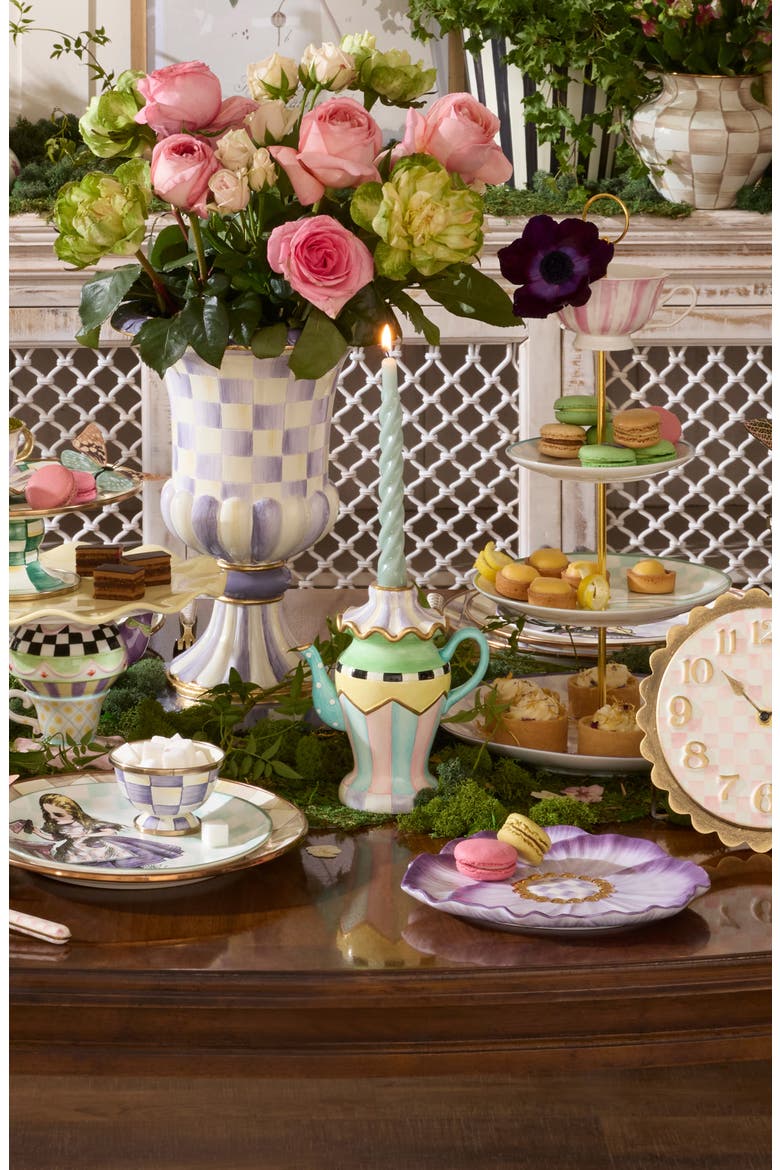 Violet Teapot Candleholder, Alternate, color, VIOLET MULTI