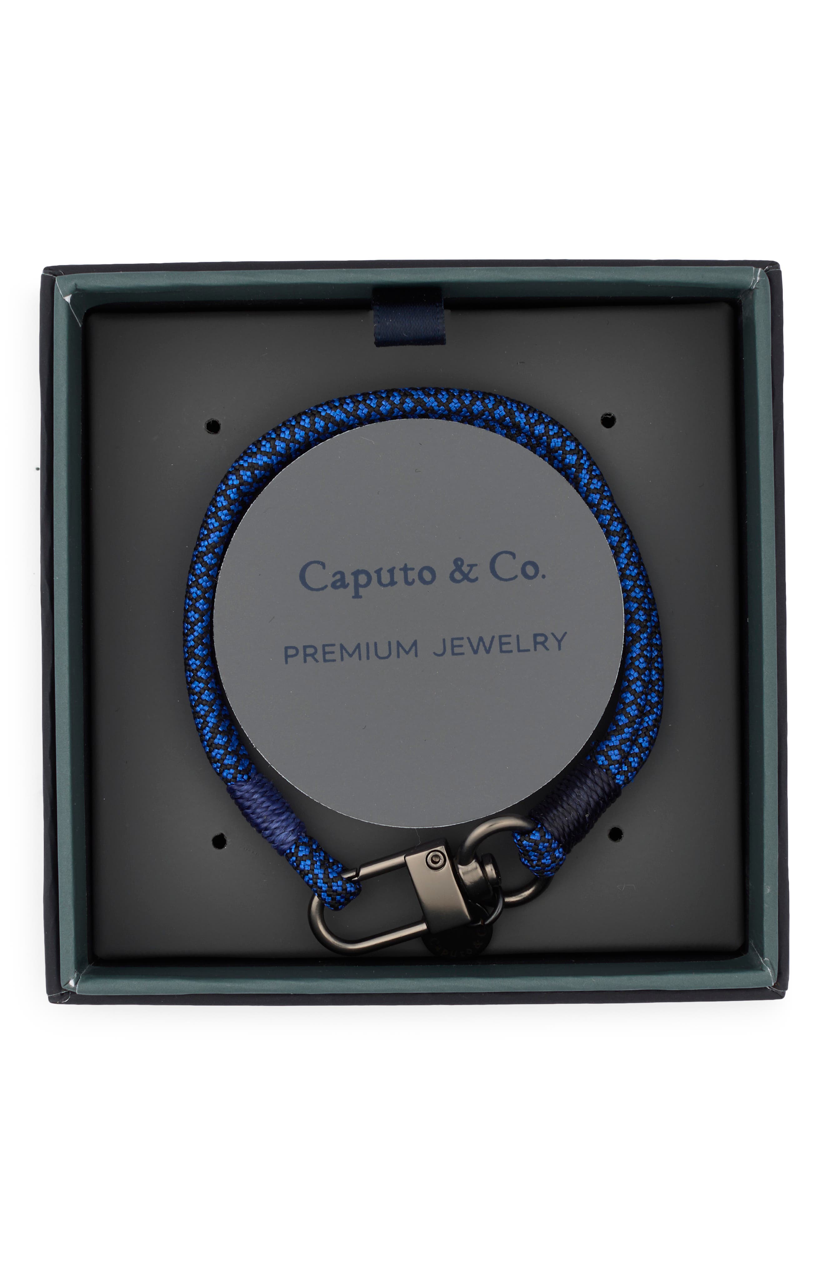 Diamond Stitch Nylon Cord Bracelet