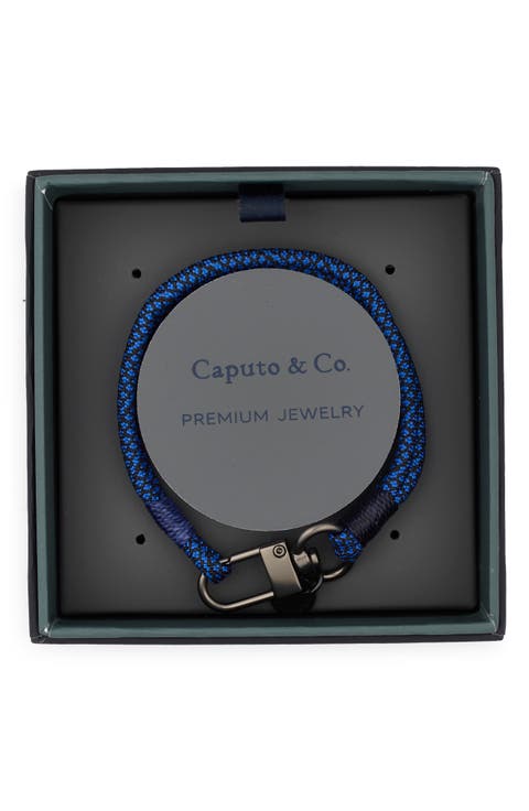 Diamond Stitch Nylon Cord Bracelet