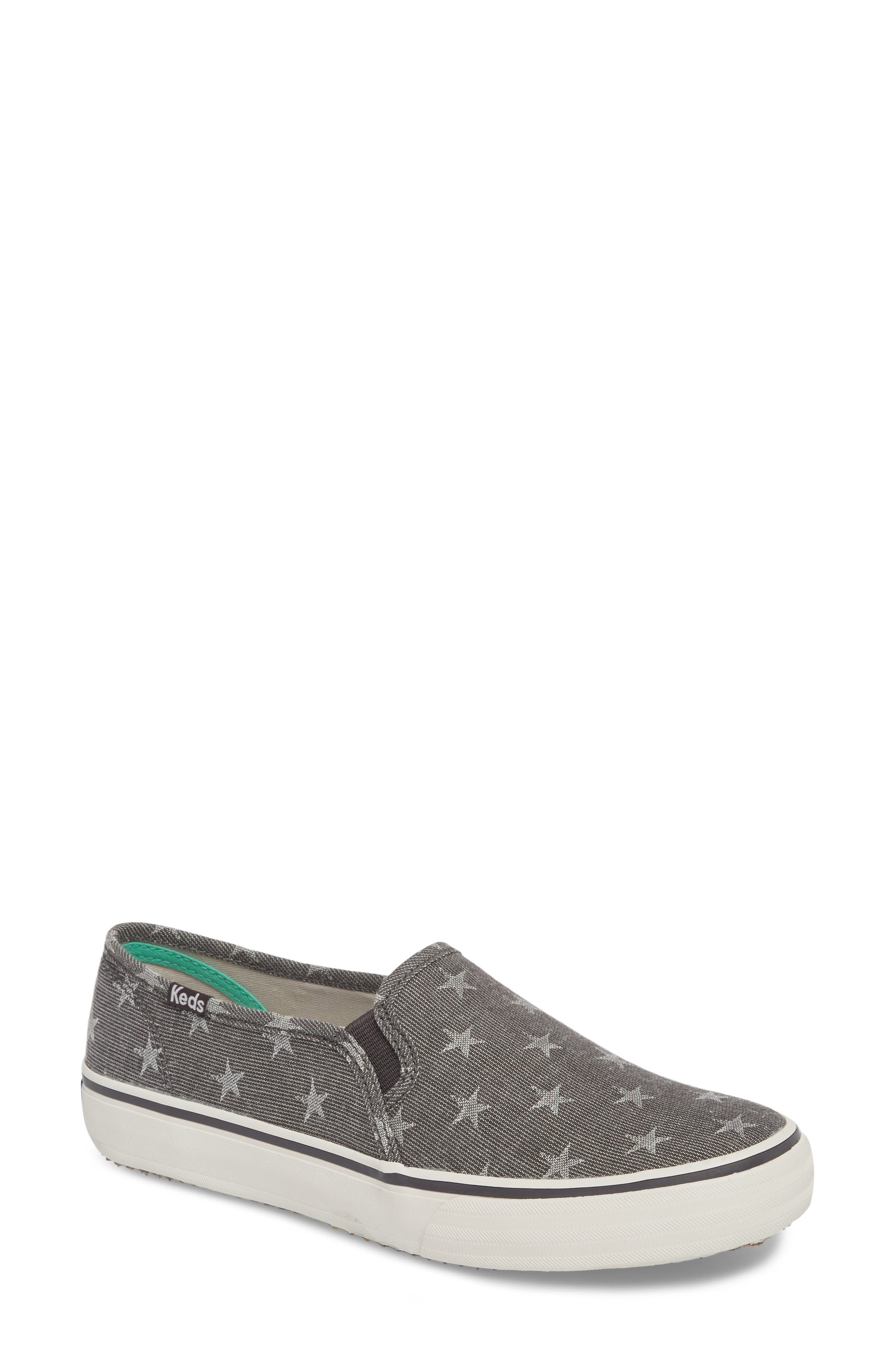 Keds<sup>®</sup> Double Decker Baja Stripe Slip-On Sneaker, Main, color, 