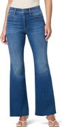 Joe's Raw Hem High Waist Flare Jeans