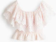 H&M Flounced Off-the-shoulder Top