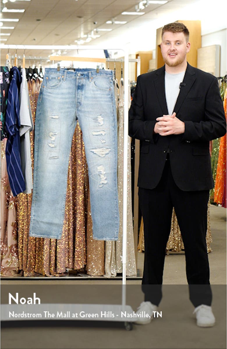 501<sup>®</sup> '93 Ripped Straight Leg Jeans, sales video thumbnail