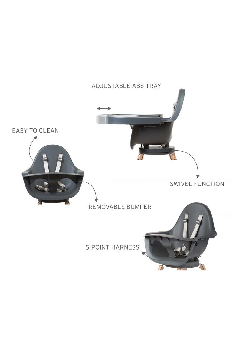 Evolu One.80° High Chair, Alternate, color, ANTHRACITE