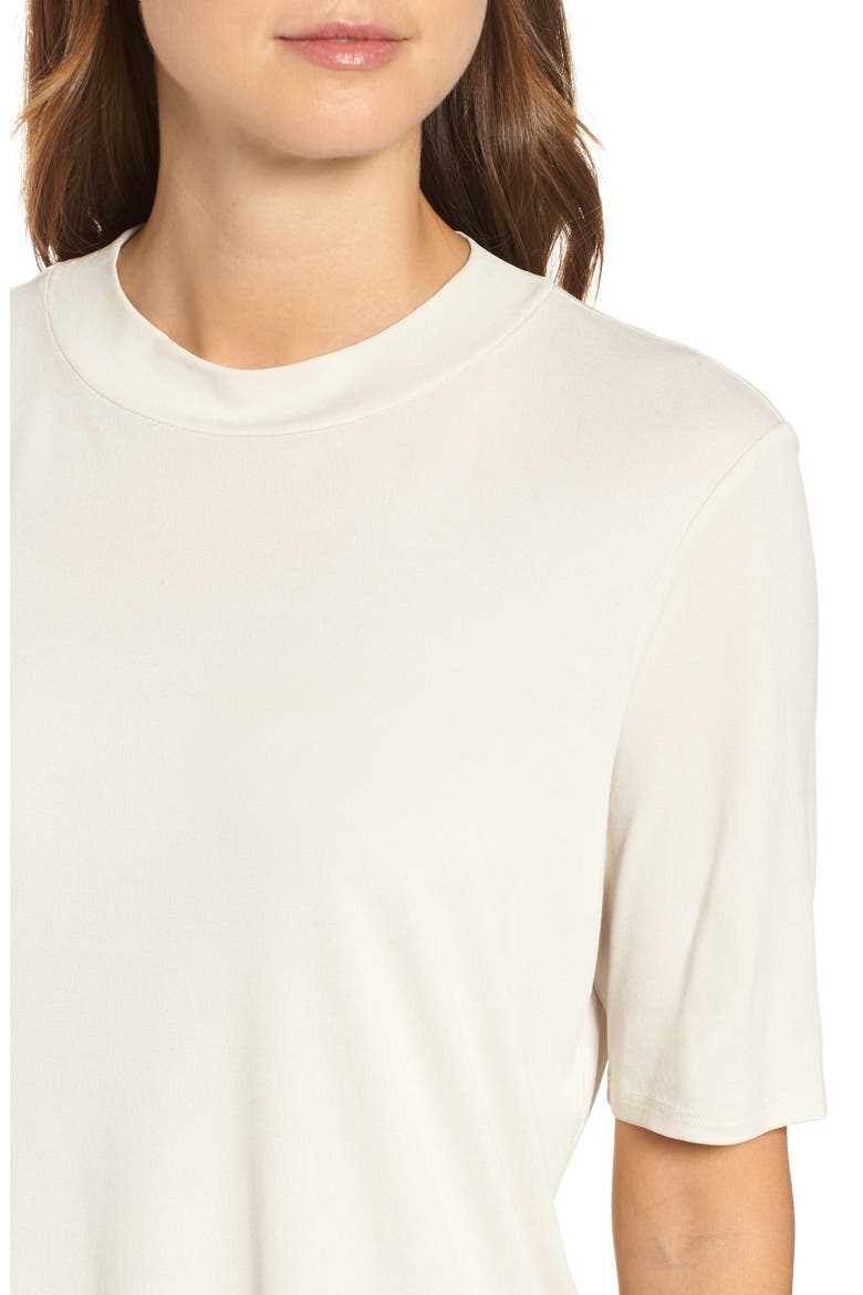 Silk Knit Top, Alternate, color, BONE