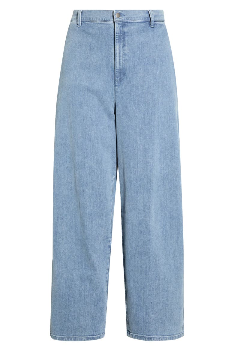 High Waist Roomy Wide Leg Jeans, Alternate, color, CLOUD INDIGO