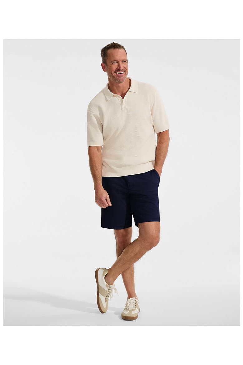Traditional Fit 9" Flex Performance Golf Shorts, Alternate, color, Radiant Navy